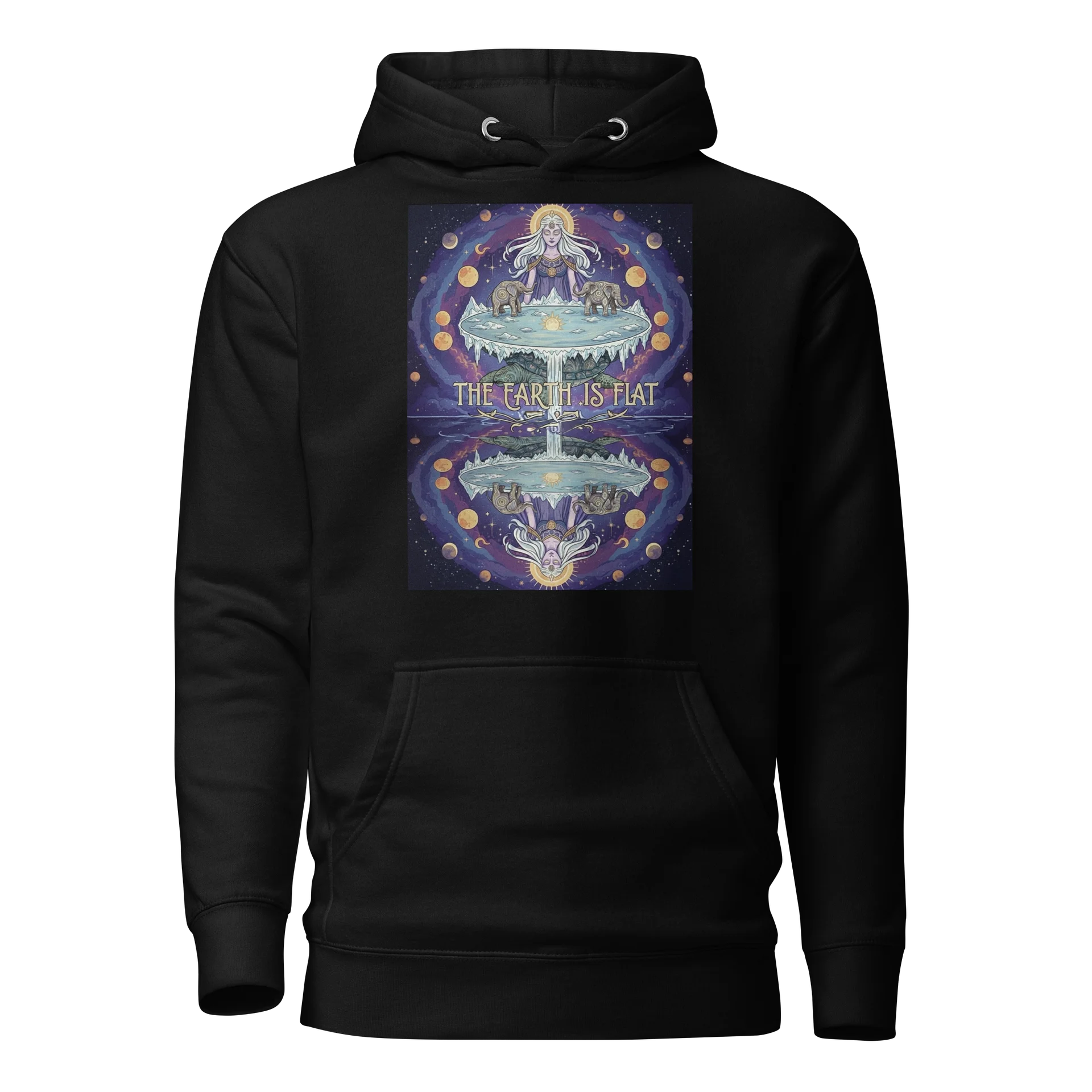 Celestial Flat Earth Unisex Hoodie product image (1)