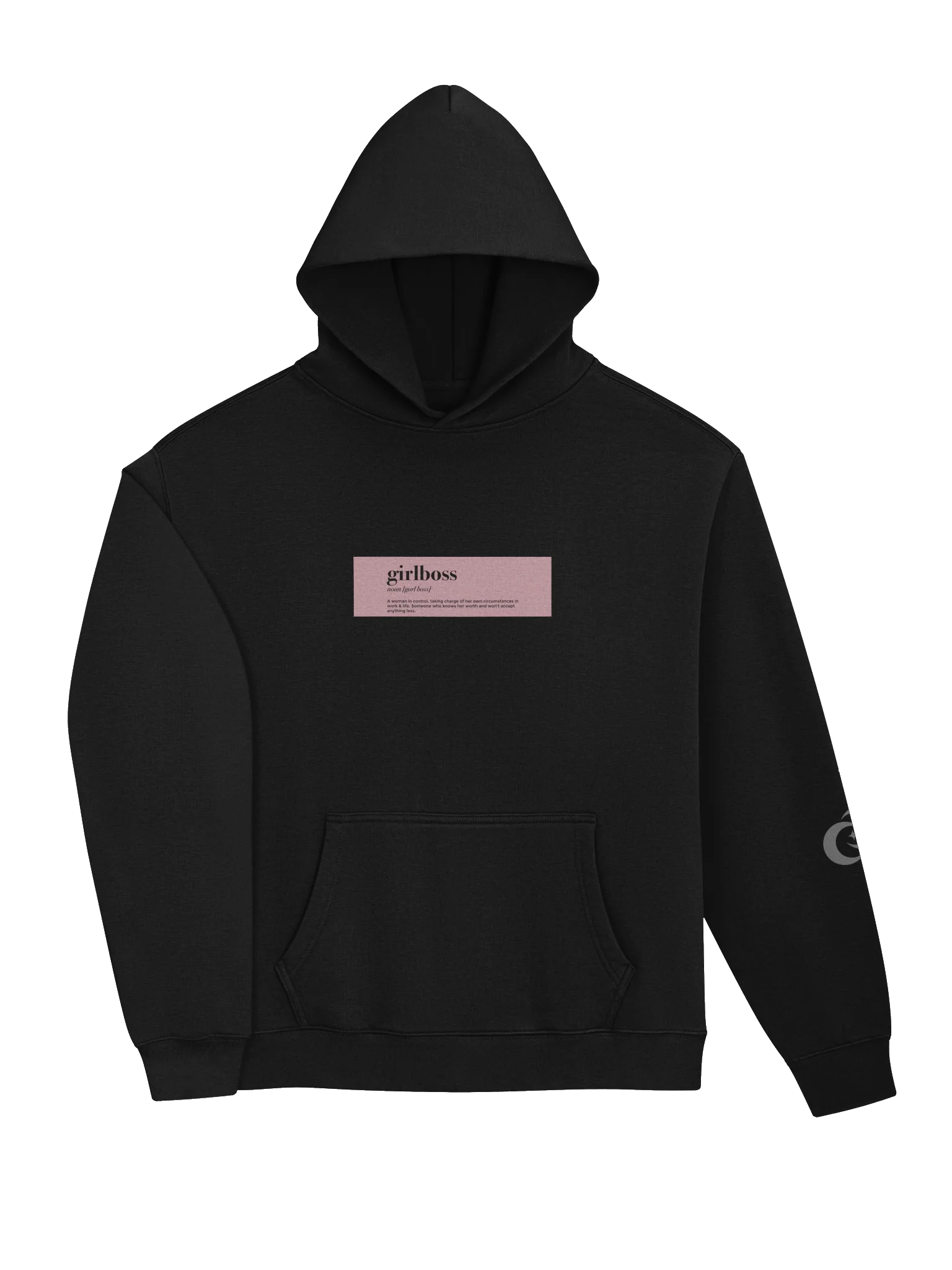 girl boss Unisex Oversized Hoodie product image (3)
