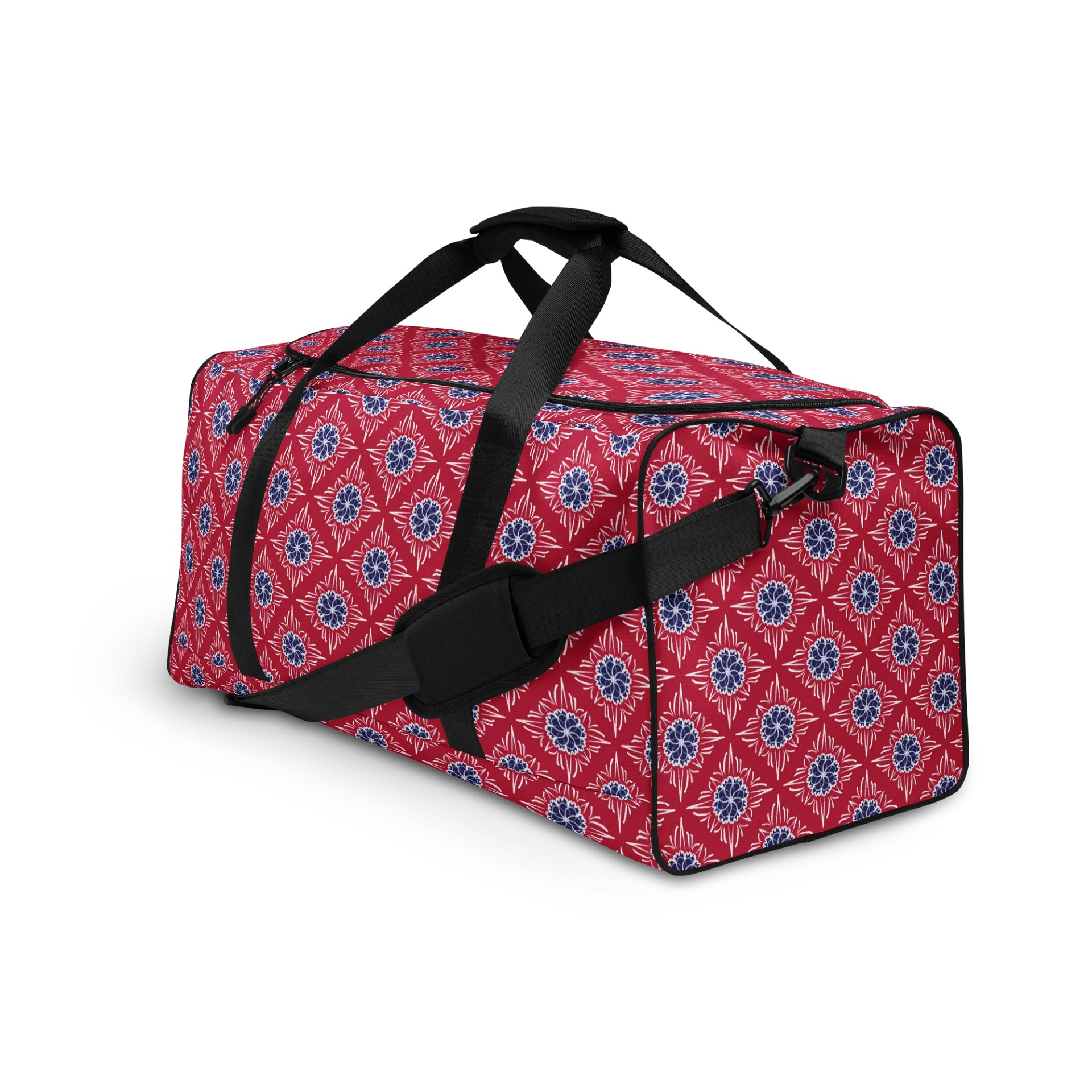 Compass Floral Bliss Red Duffle Bag product image (3)