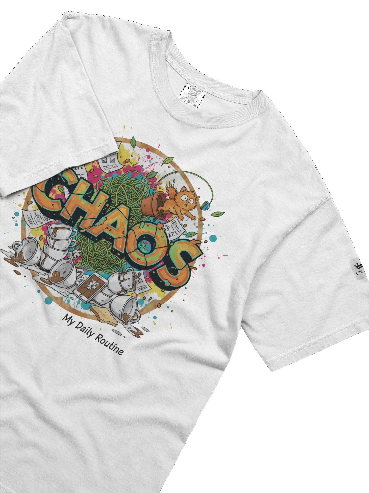 CHAOS Graphic T-Shirt product image (38)