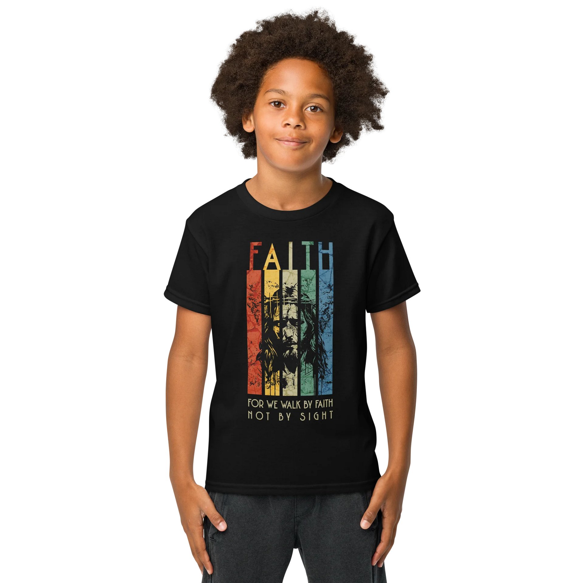 YHWH Kids Tee - "Faith" product image (2)