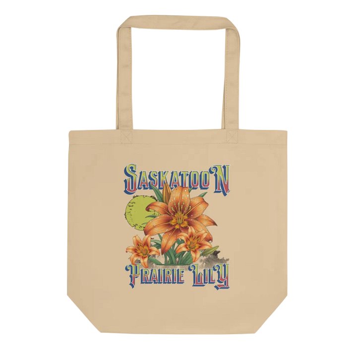 Saskatoon Prairie Lily Eco Tote Bag product image (1)