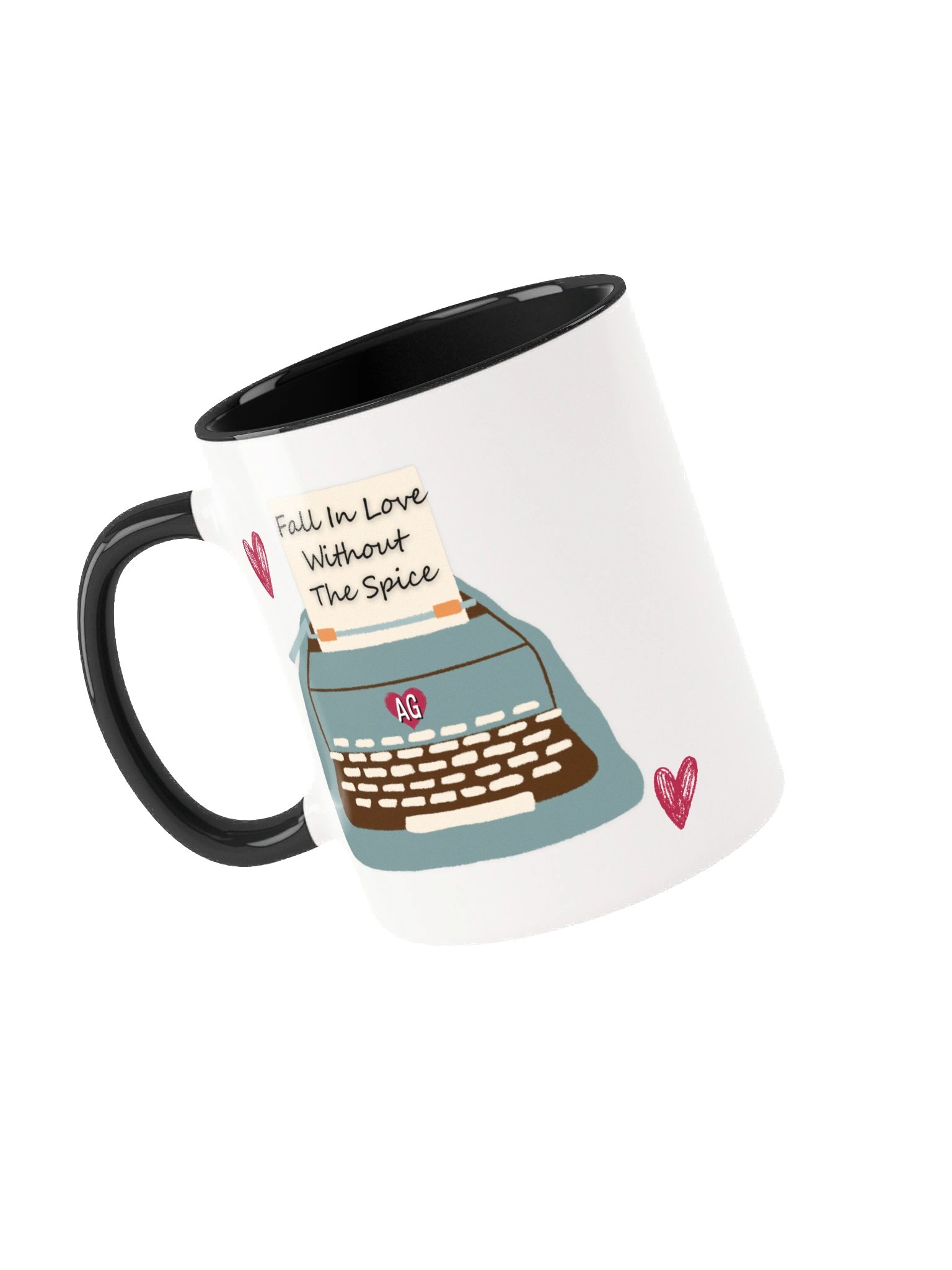 Fall In Love W/O Spice Mug Blk product image (1)