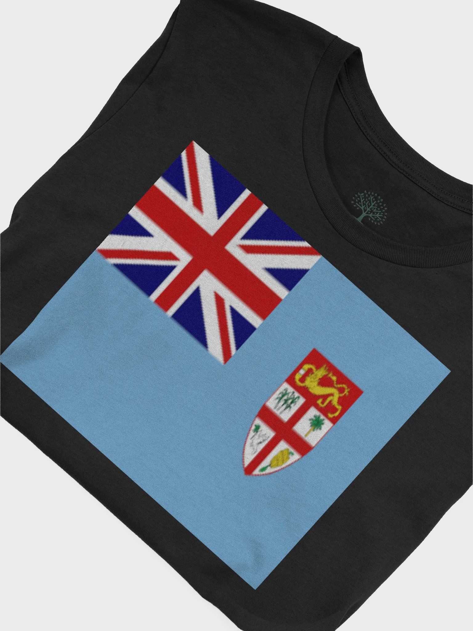 Exclusive Unisex Fiji Flag Graphic Tee by Graphic Grove product image (7)