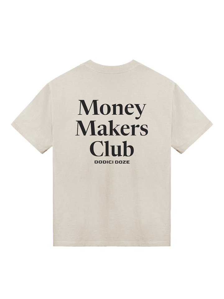 Money Makers Tee White Oversized product image (2)
