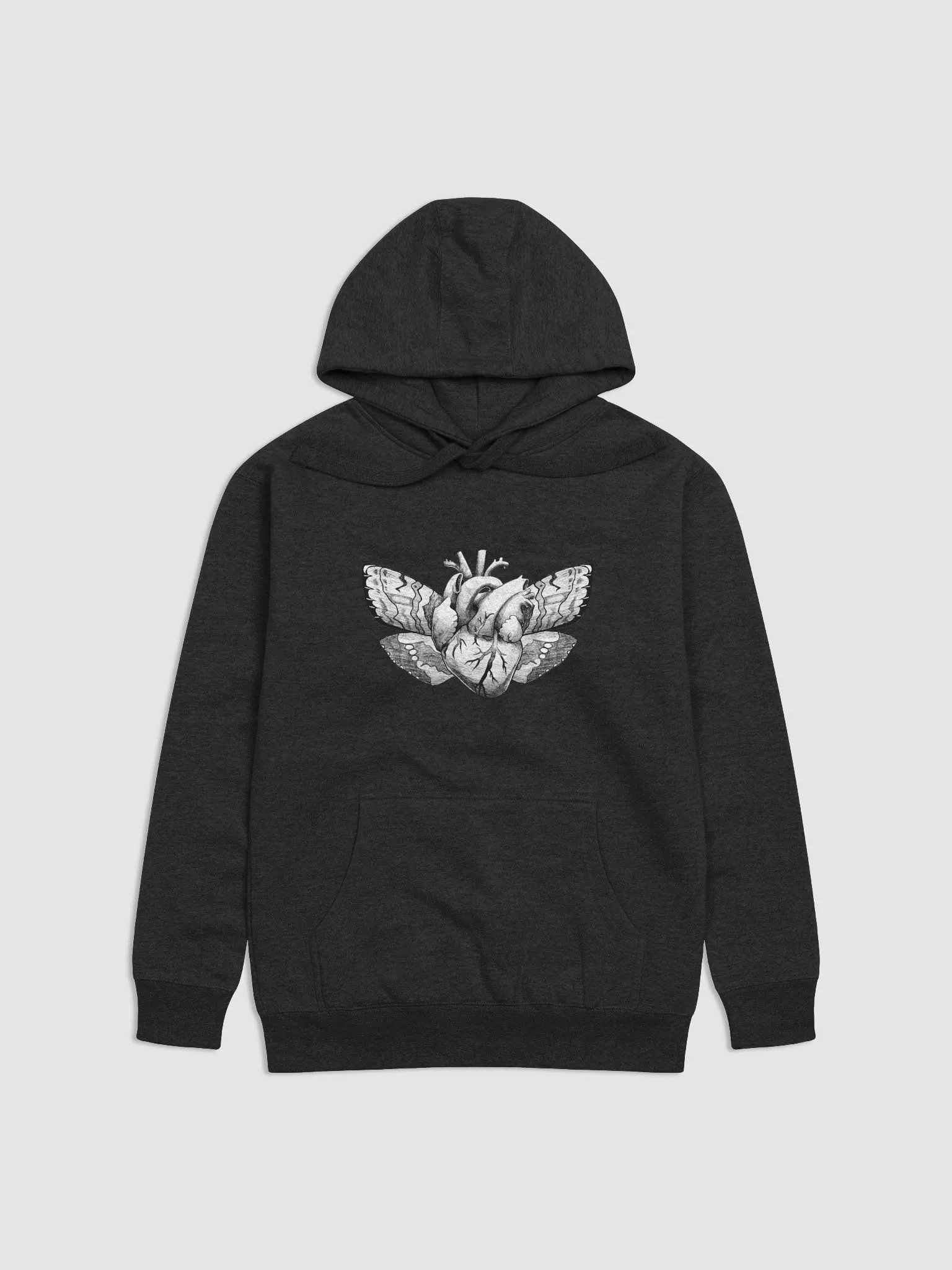 Moth Heart Hoodie product image (1)