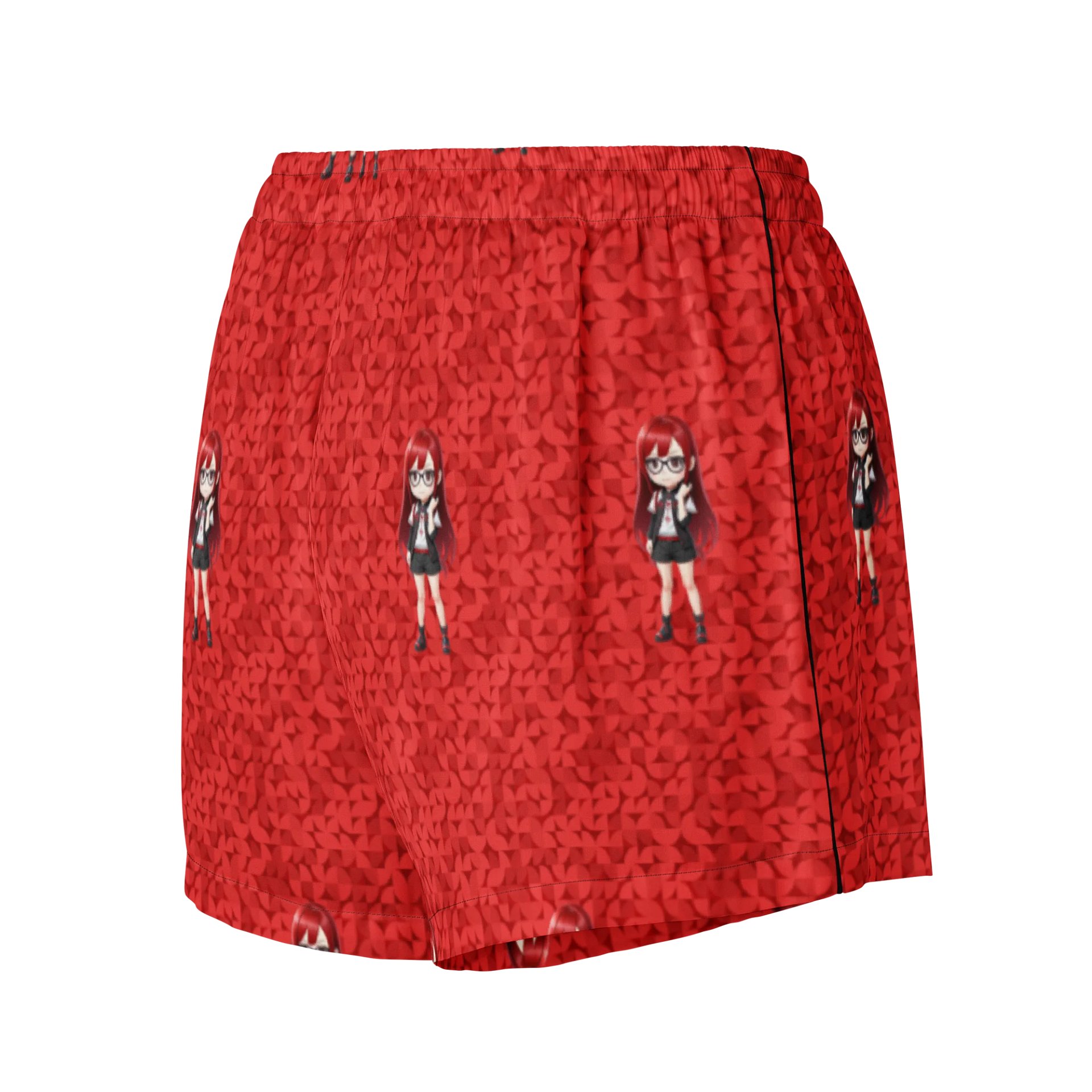 (Red CHIBI) K Women's Pajama Shorts product image (2)