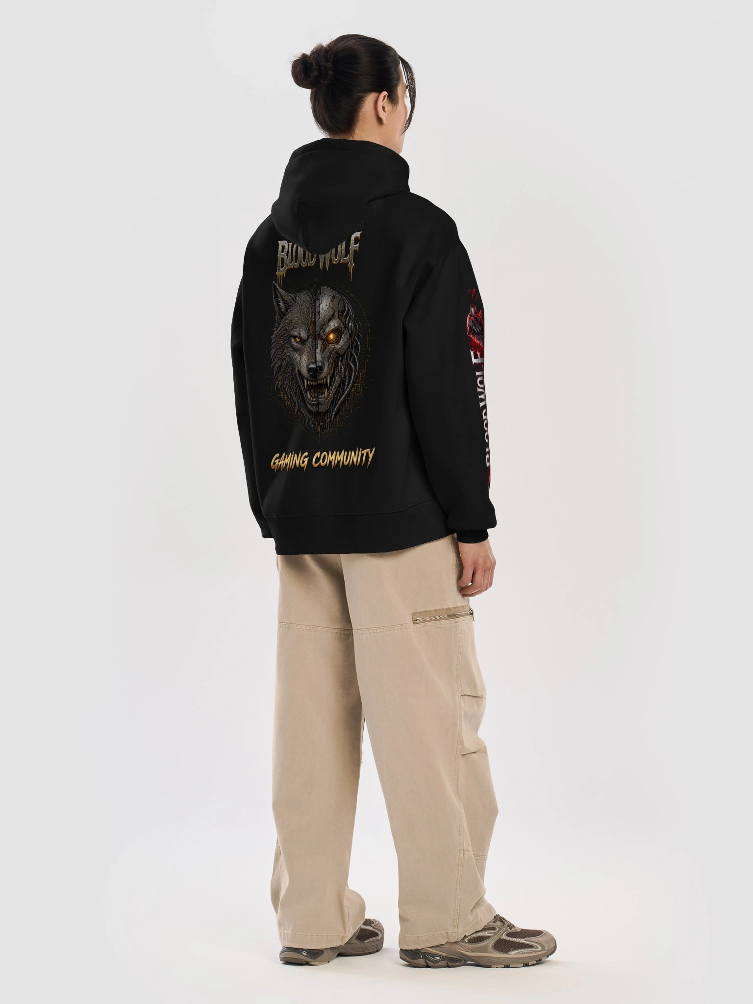 Blood Wolf Emblem Heavy Hoodie product image (37)