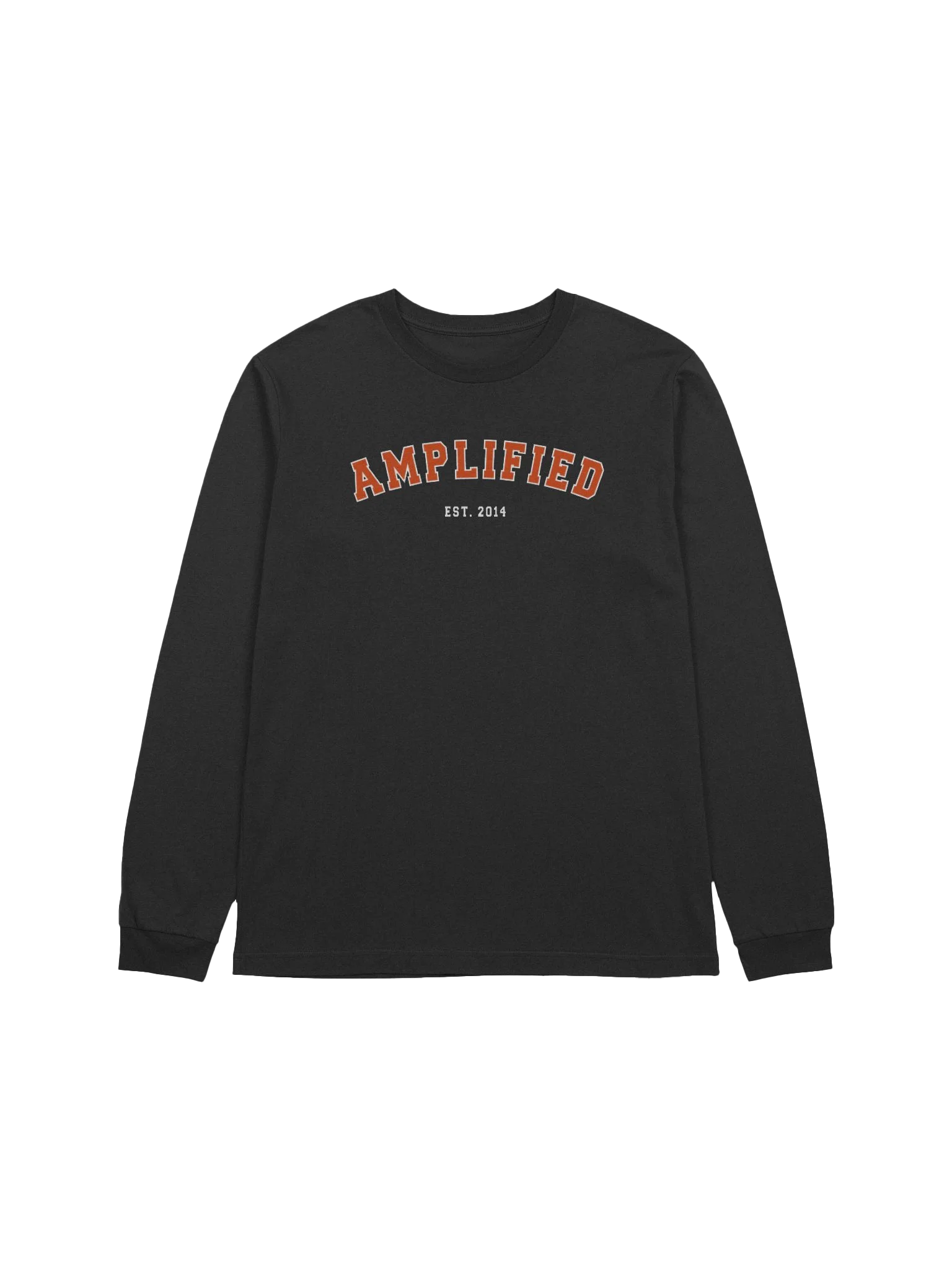 Amp Varsity long-Sleeved Tshirt (Black) product image (1)