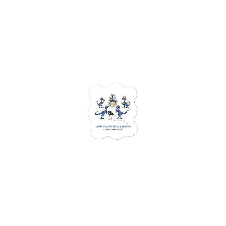 Jurassic Jams Die Cut Sticker product image (1)