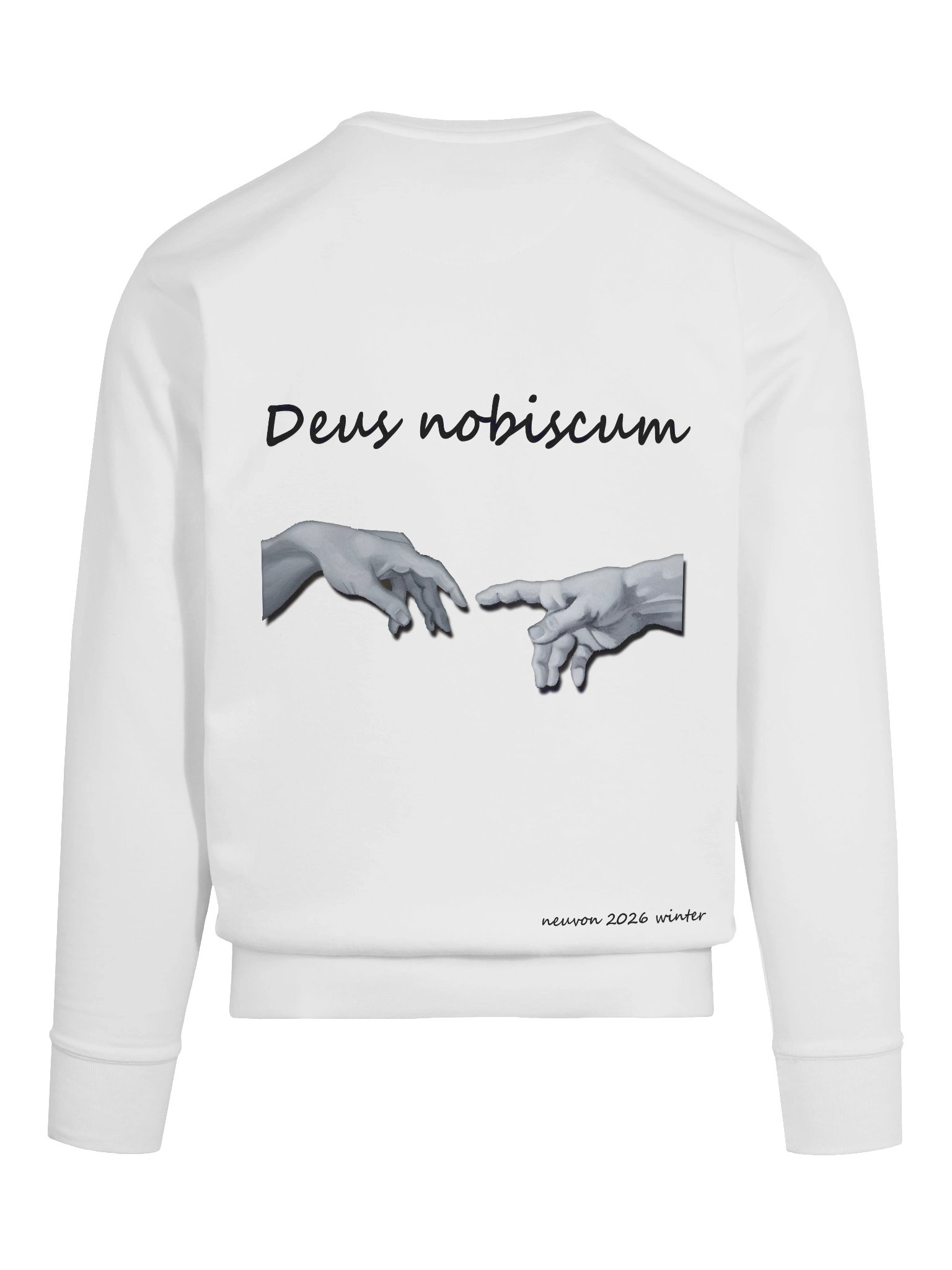 (W) Deus Nobiscum Premium Sweatshirt – Winter 2026 product image (11)