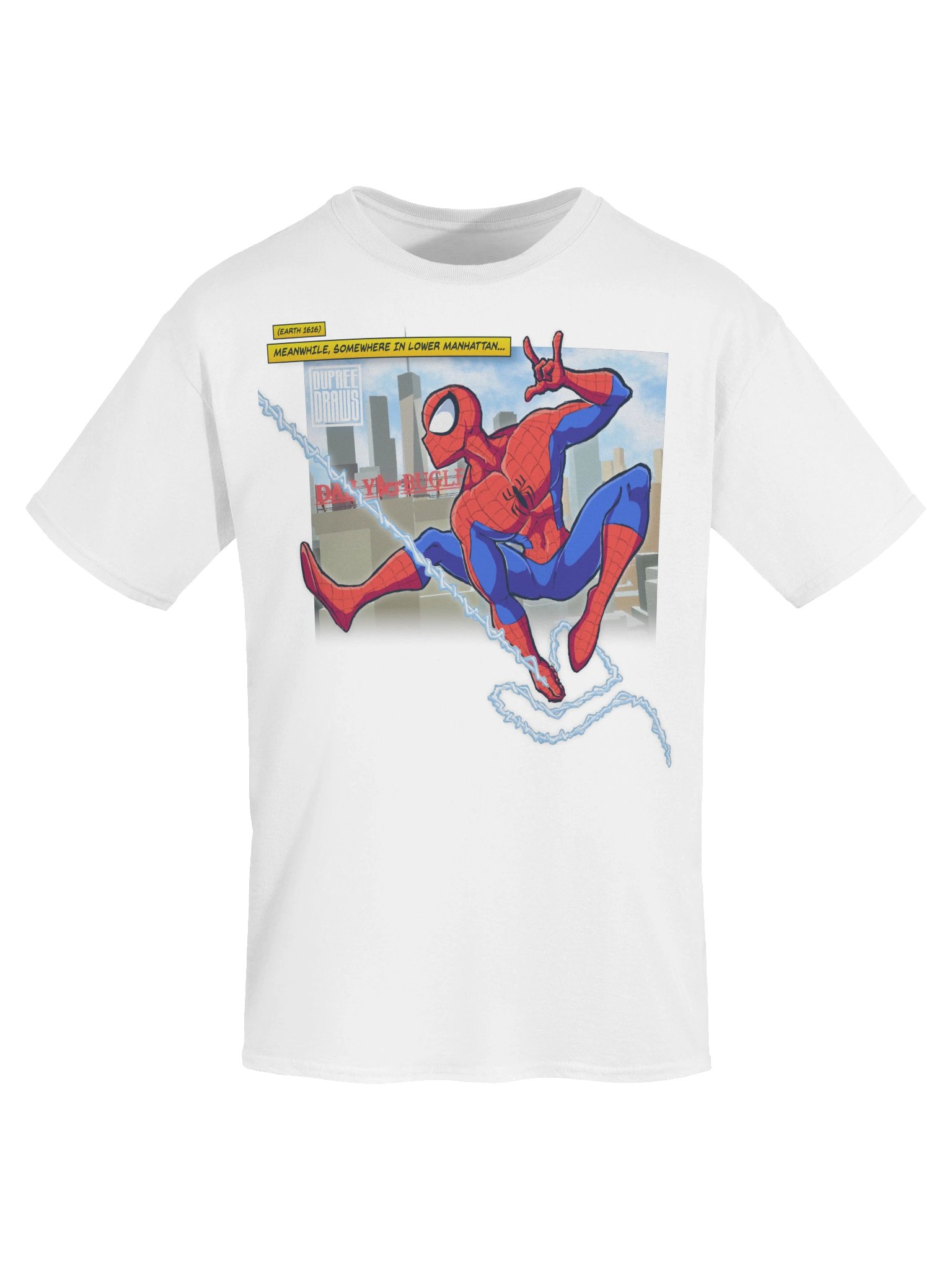 "Somewhere in Lower Manhattan..." Heavyweight Gildan T-Shirt product image (5)