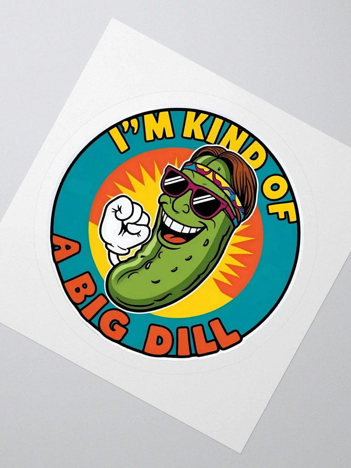 Big Dill Pickle Sticker product image (4)