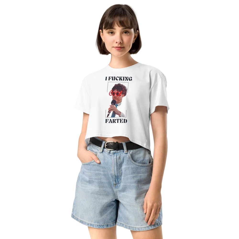 I F****** Farted Crop Top - Light product image (82)