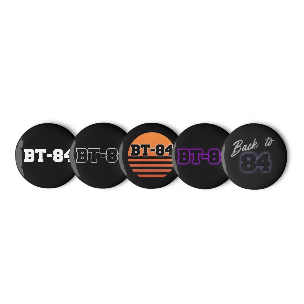 BT-84 Pin Buttons Set product image (1)