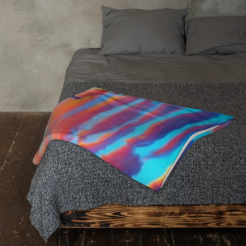 Mountain Lake Cottages Throw Blanket product image (11)