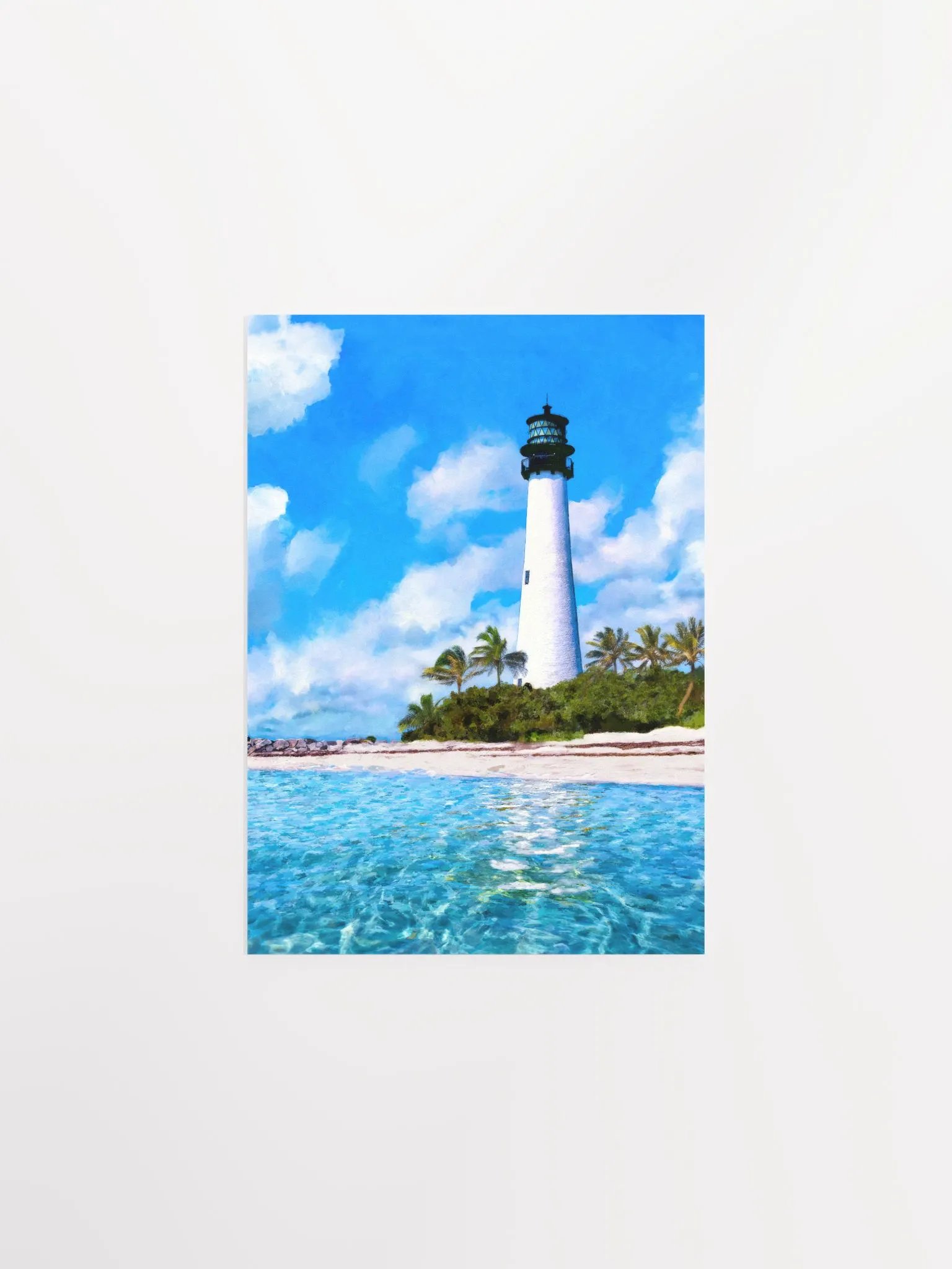 Cape Florida Lighthouse Studio Art Print product image (1)
