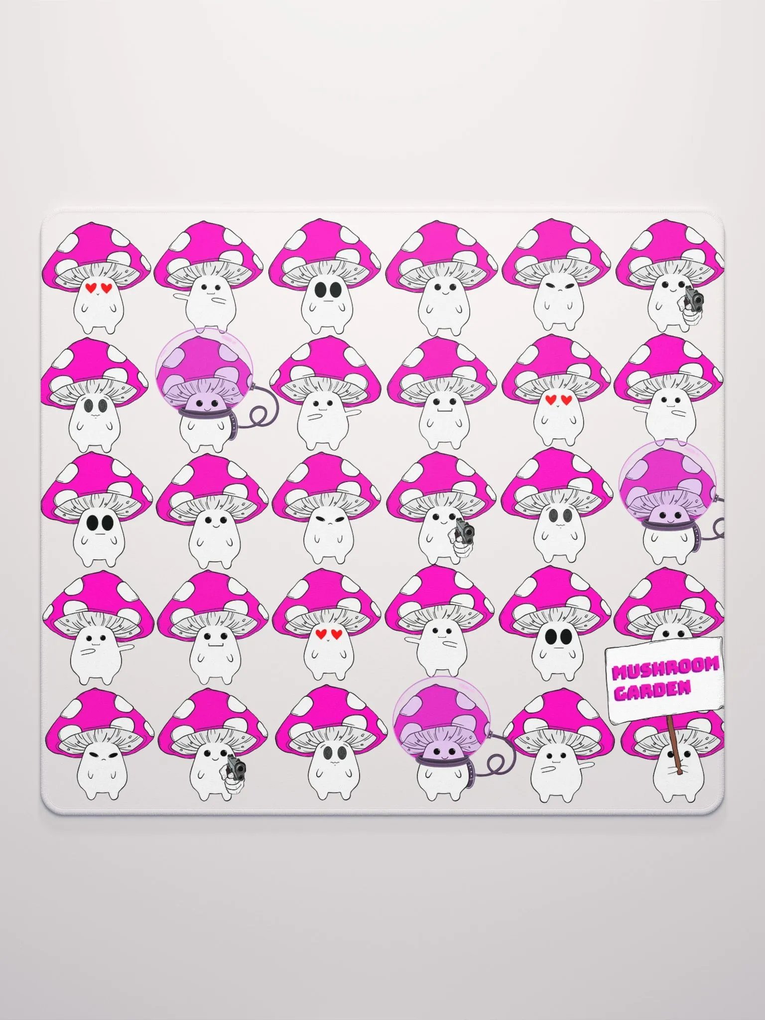 Mushroom Garden Mouse Pad product image (2)