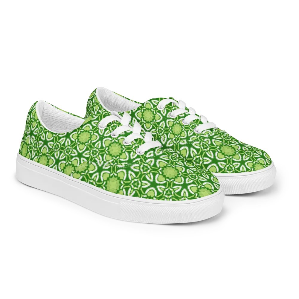 Symmetric Green Dream Lace-Ups product image (9)