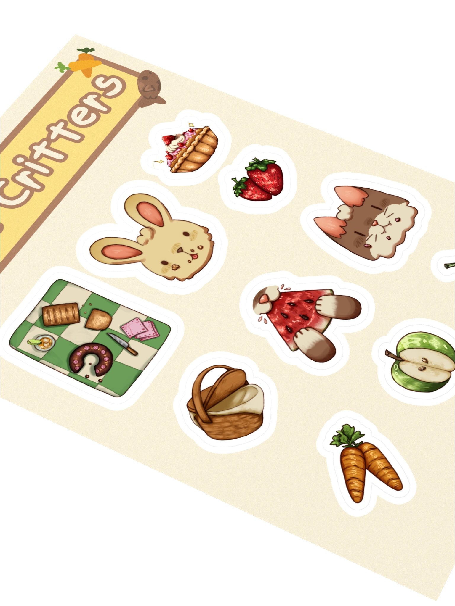 Picnic Critters Sticker Sheet product image (2)