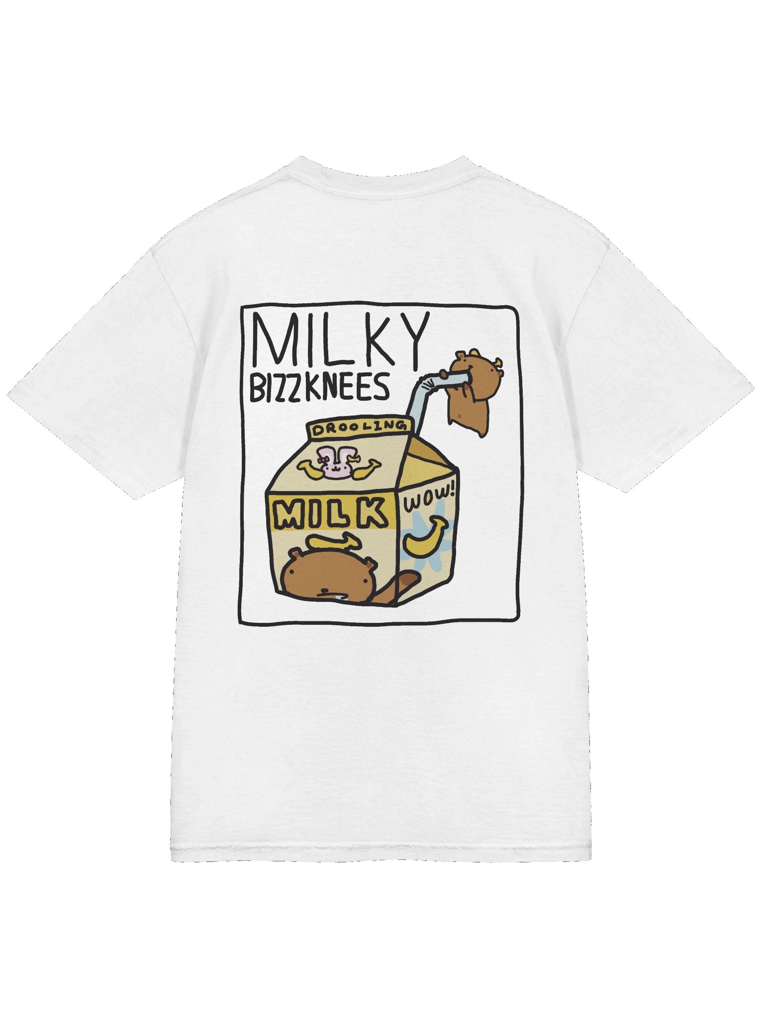 MILKY BIZZKNEES CAPY TEE product image (6)