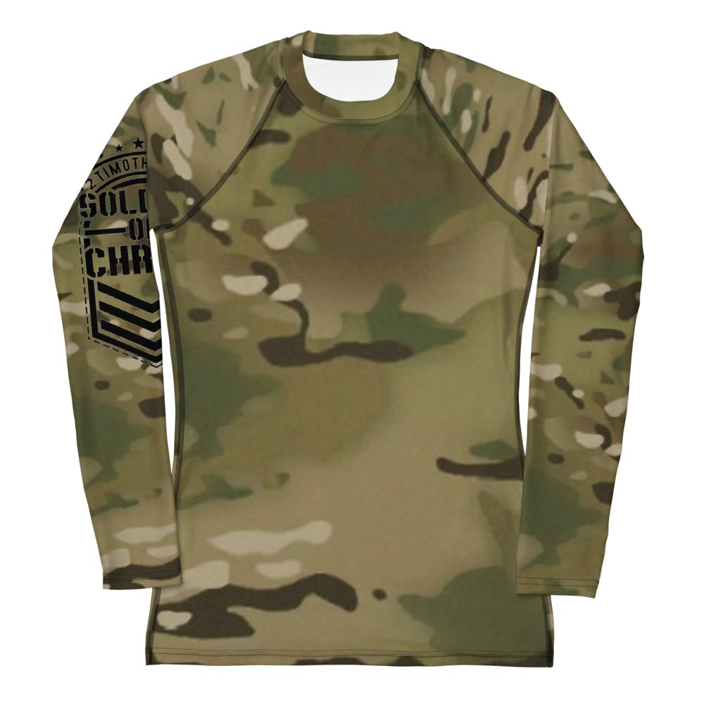 Faithful Camo: Women's Rash Guard - Multicam product image (2)