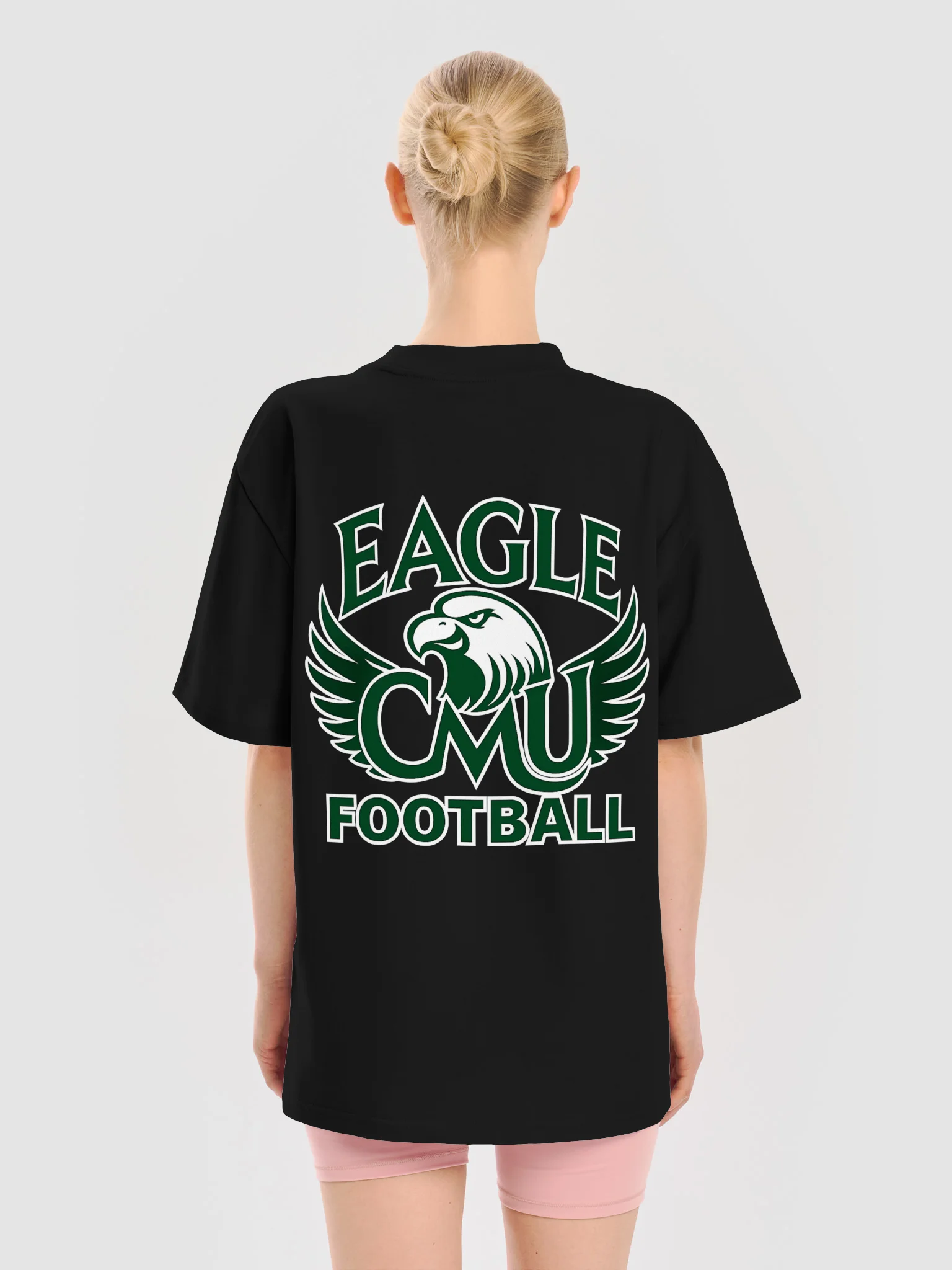 Eagle CMU Football Logo Tee product image (19)