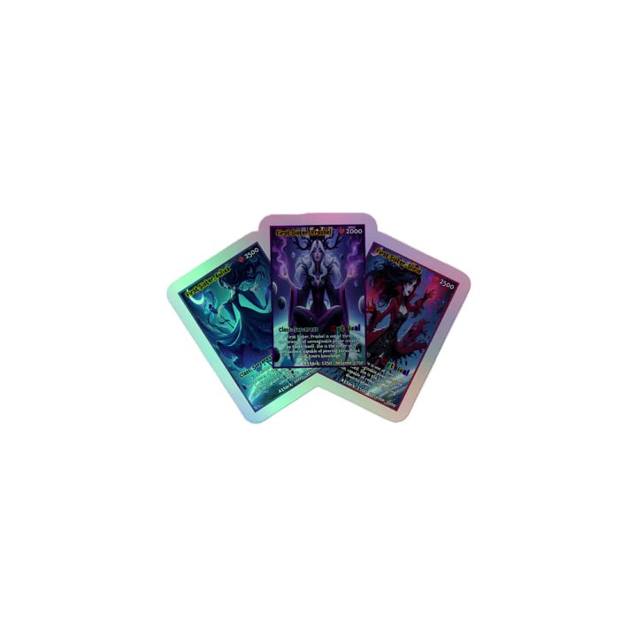 First Sisters | Hell Cardz Collection Holographic Sticker product image (1)