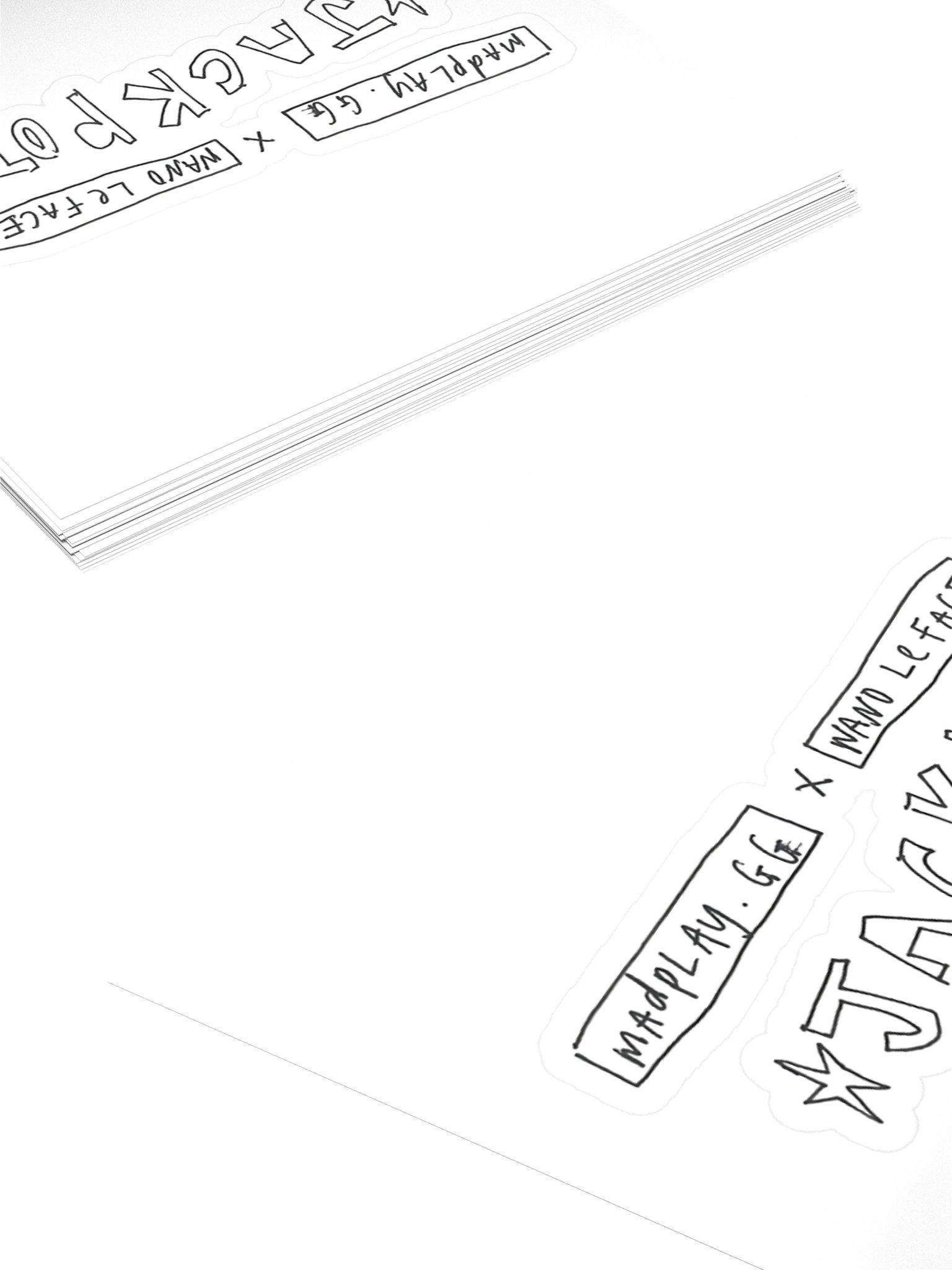 Nano Le Face x Madplay: Jackpot Sticker product image (14)