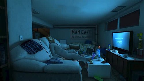 Only thing that's missing are the Doritos and Mt. Dew!
🤣
.
.
.
#TheGoreyDetails #Gaming #Twitch #BabySteps #DevolverDigital

...
