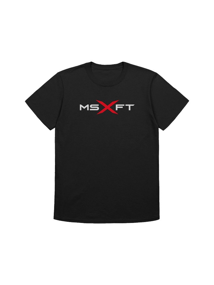 MSFT1 - Black T-Shirt product image (1)