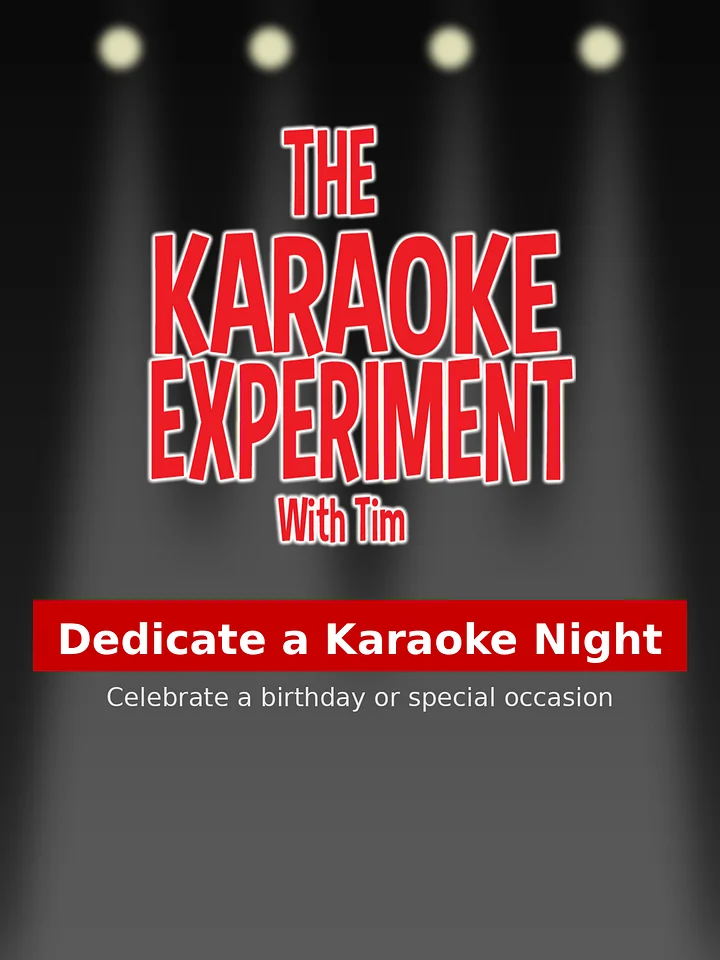 Dedicate a Karaoke Night! Celebrate a Special Occasion! product image (1)