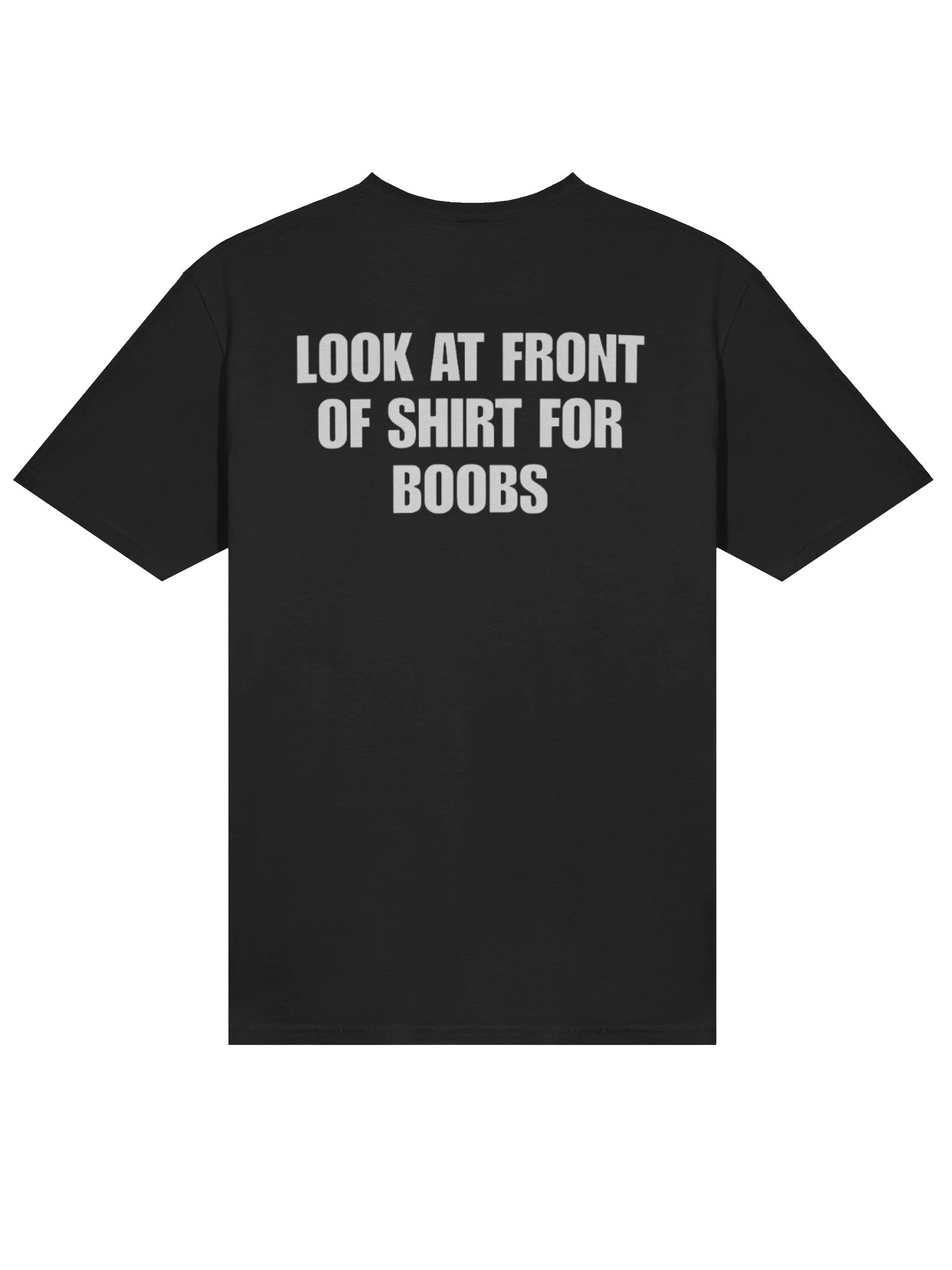 Look at the Front of My Shirt for Boobs Shirt – Luigi Meme product image (4)