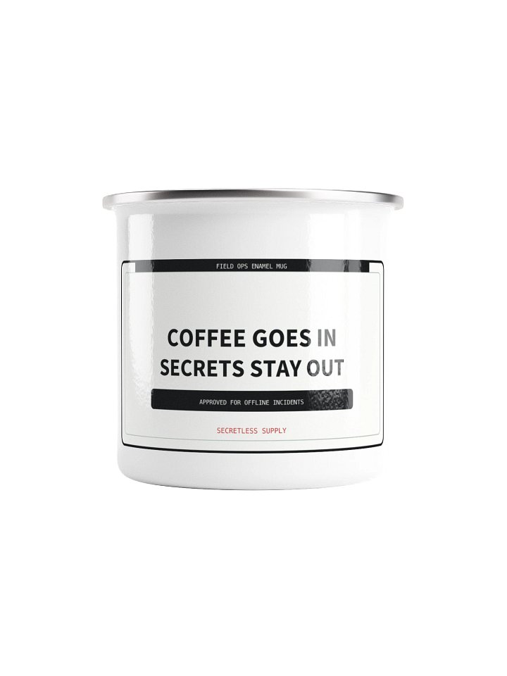 Field Ops Enamel Mug product image (2)