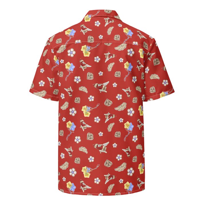 Tribbie Pattern Button Down Shirt product image (2)