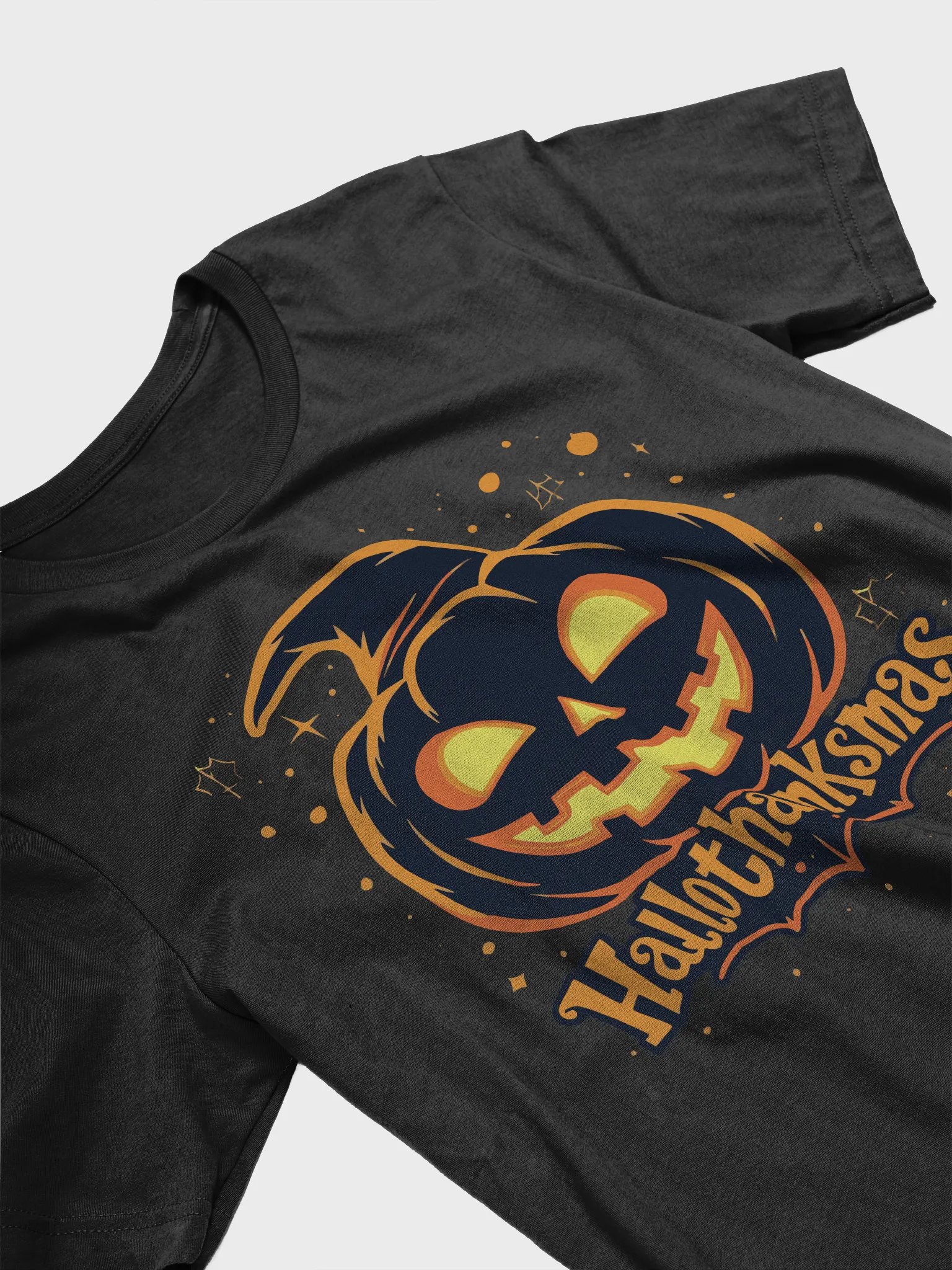 Whimsical Hallothanksmas Pumpkin T-Shirt product image (23)