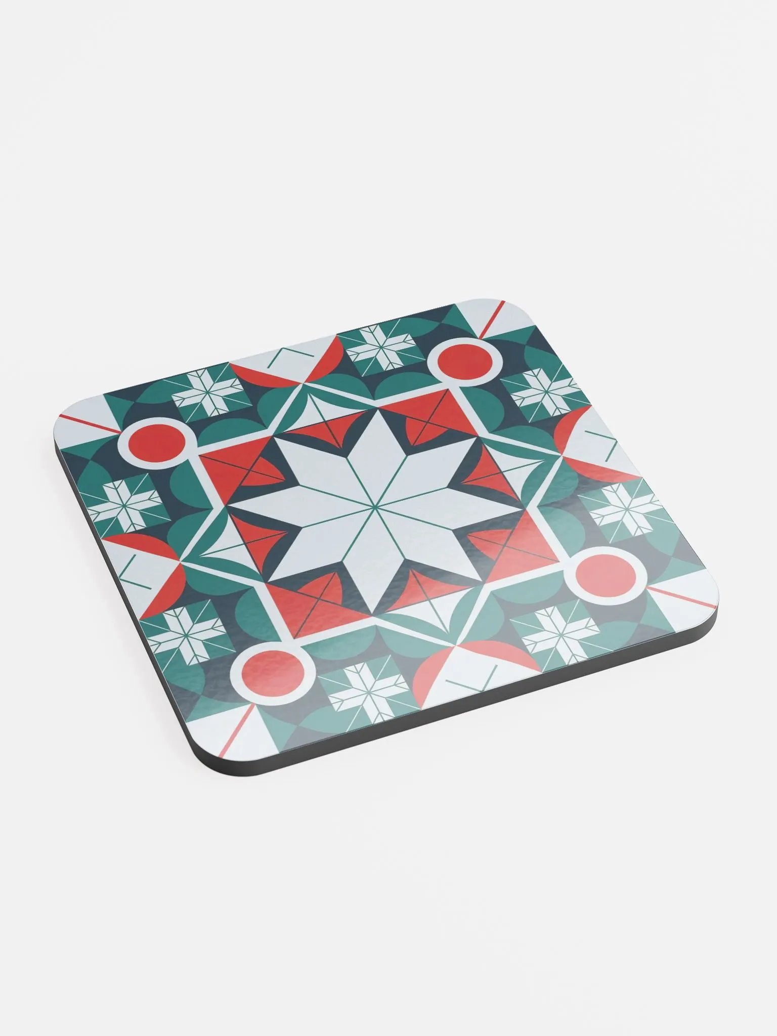Kaleidoscope patterned Coaster Set product image (2)