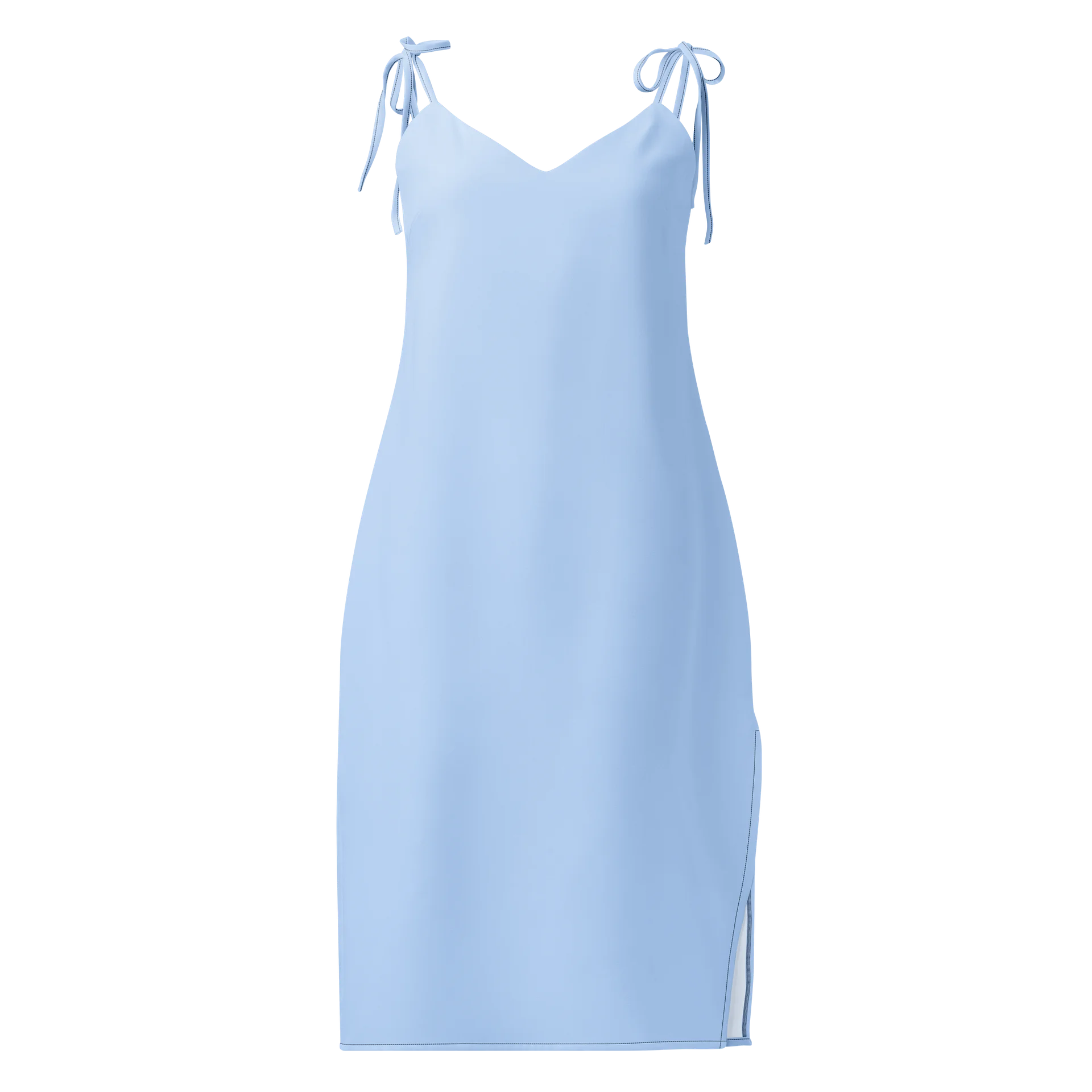 All-Over Print Slip Dress - Cute in Blue product image (1)