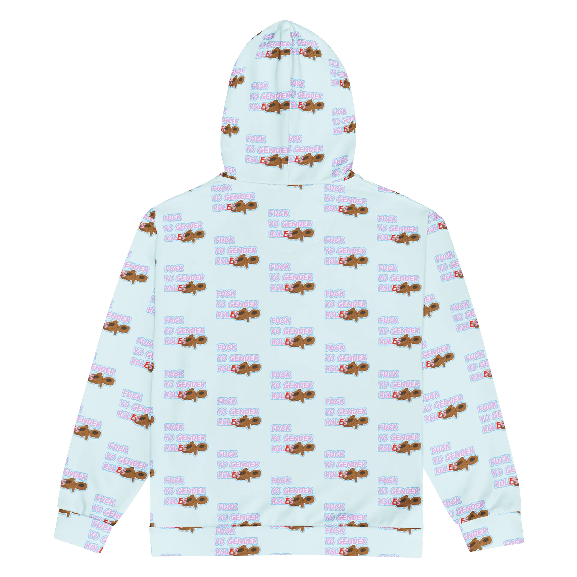 F--k Yo Gender Rol[e]s - Middle Zip Hoodie product image (2)