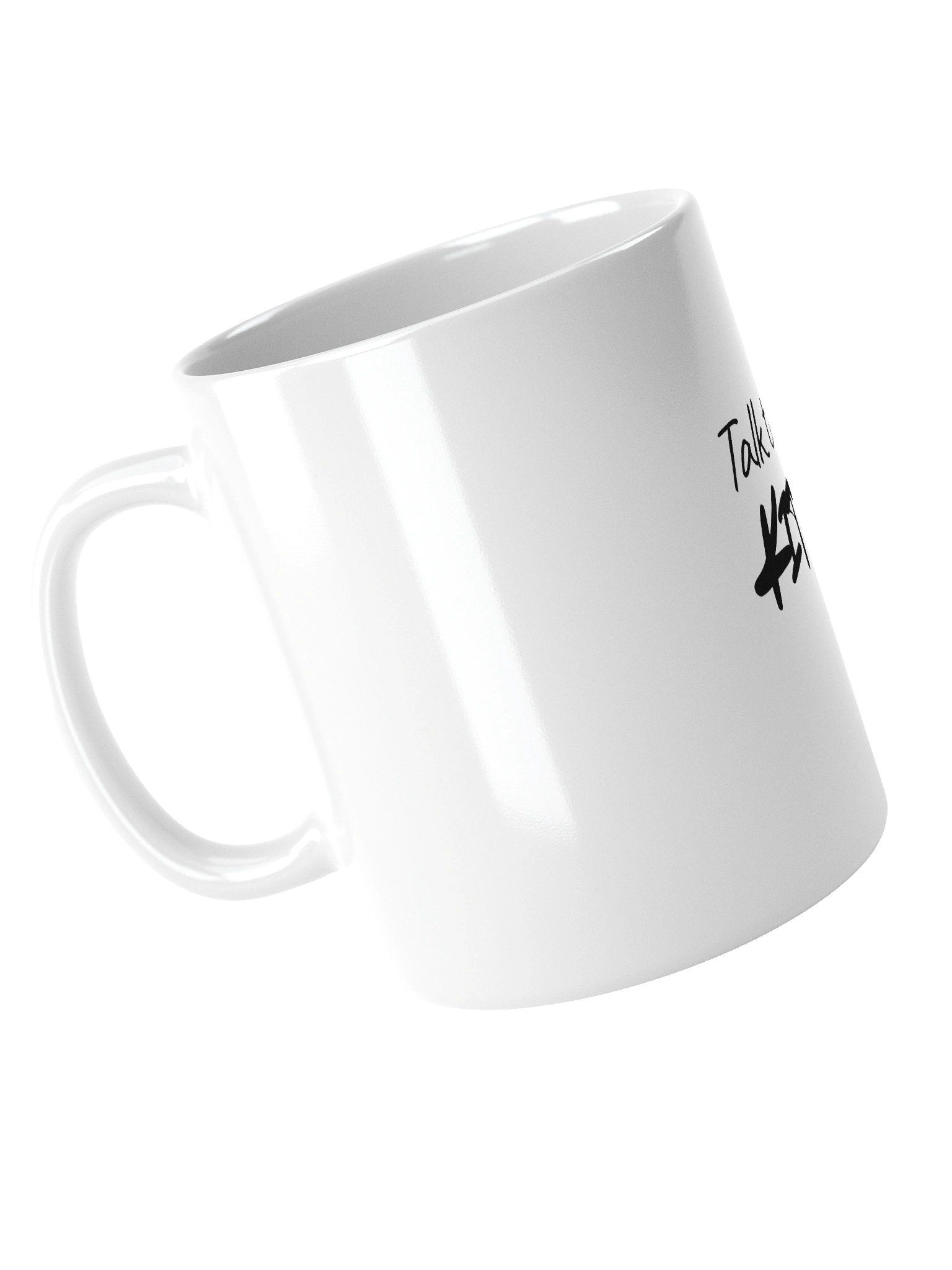 Izzi's Words of Wisdom Mug "Talk to the Kitty" product image (2)