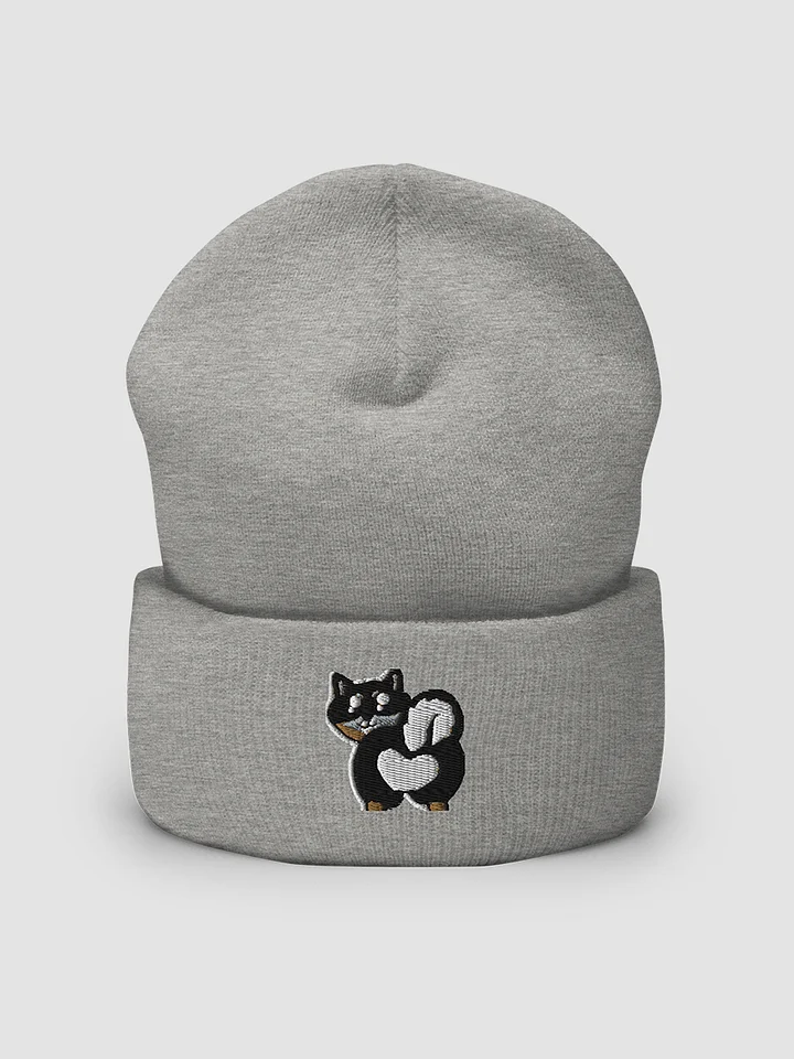 Shiba Butt Cuffed Beanie product image (2)
