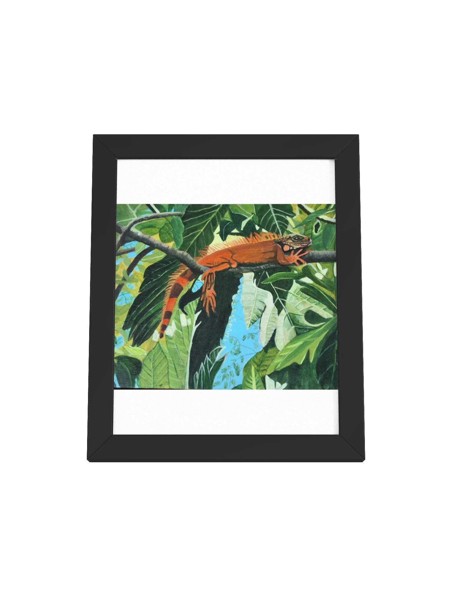 Between Leaf and Light – Framed Art Print product image (1)