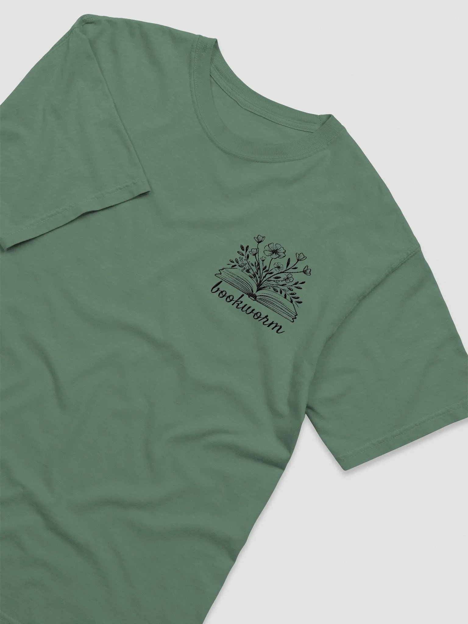 Kozy Embroidered Bookworm Tee product image (19)