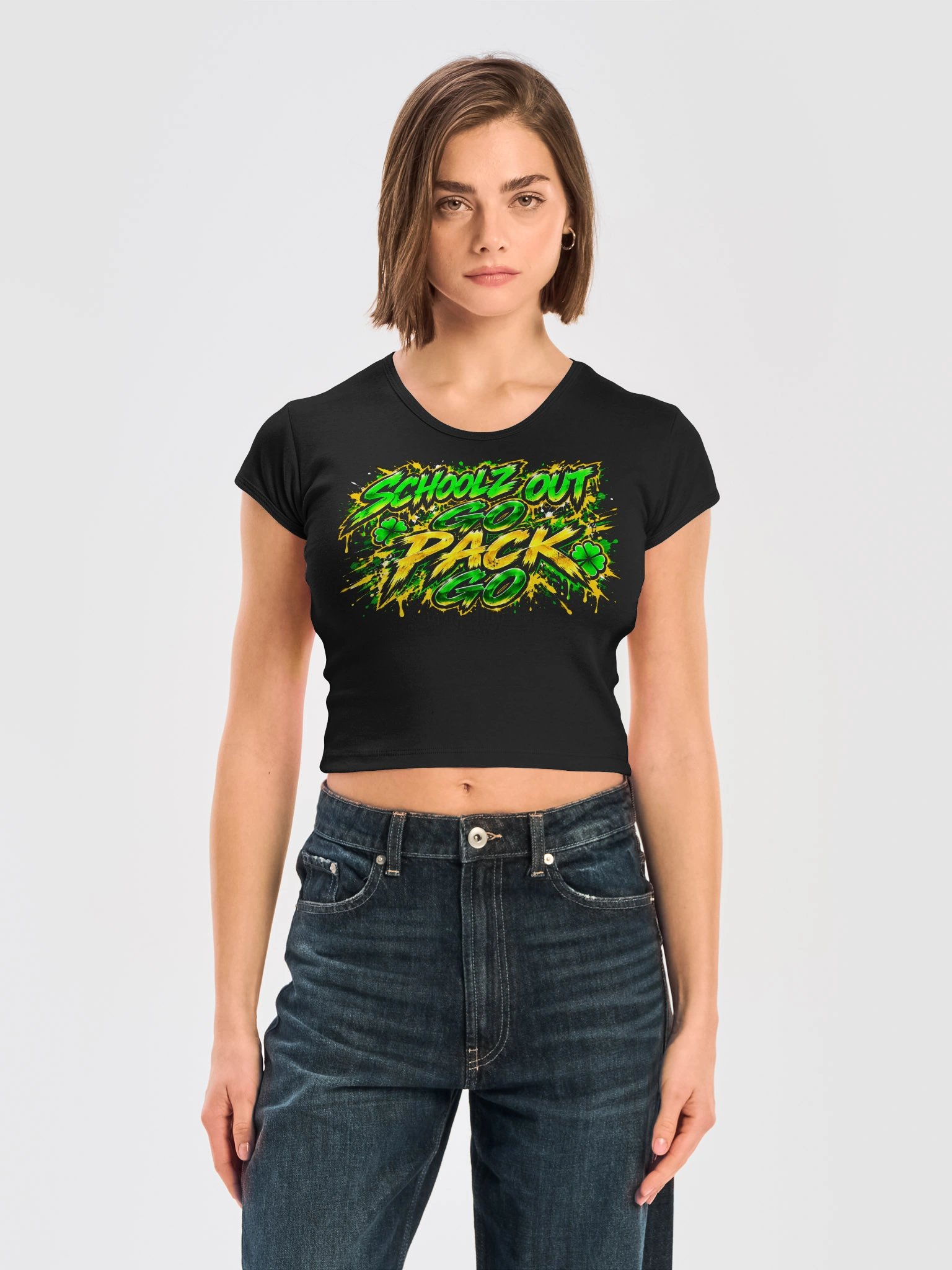 Schoolz Out Vikings Crop Top product image (3)