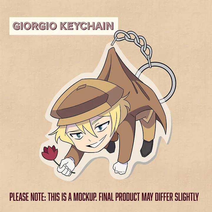 Giorgio Acrylic Keychain (Limited Preorder) product image (1)
