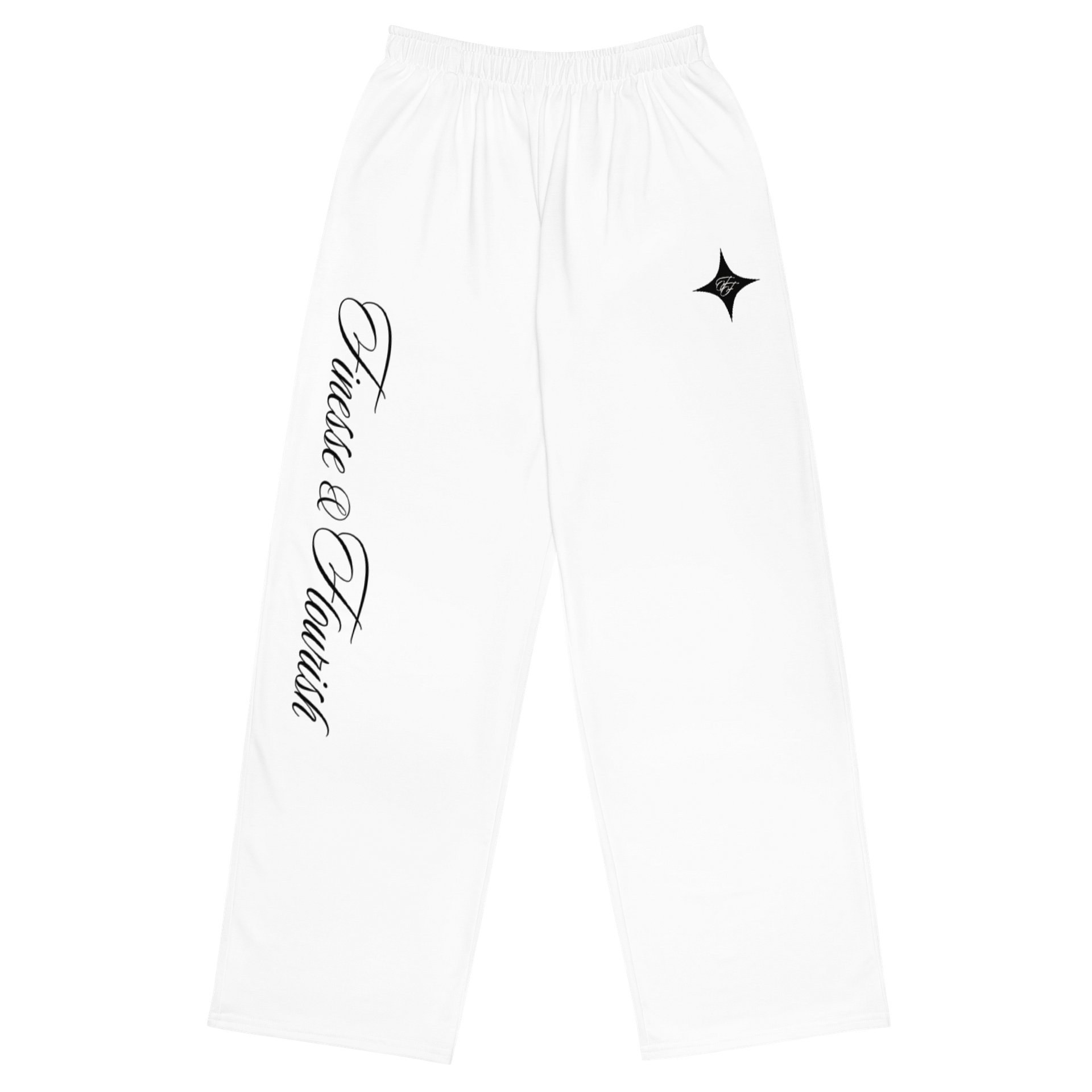 F&F Script Wide-Leg Pants product image (1)