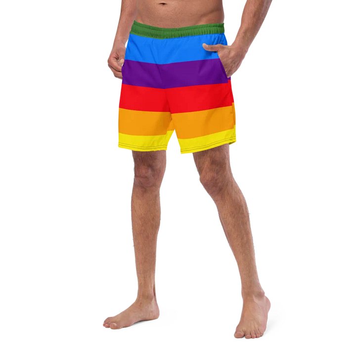 All-Over Print Swim Trunks product image (2)
