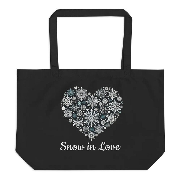Snow in Love Tote Bag - Valentine's Day 2025 product image (1)