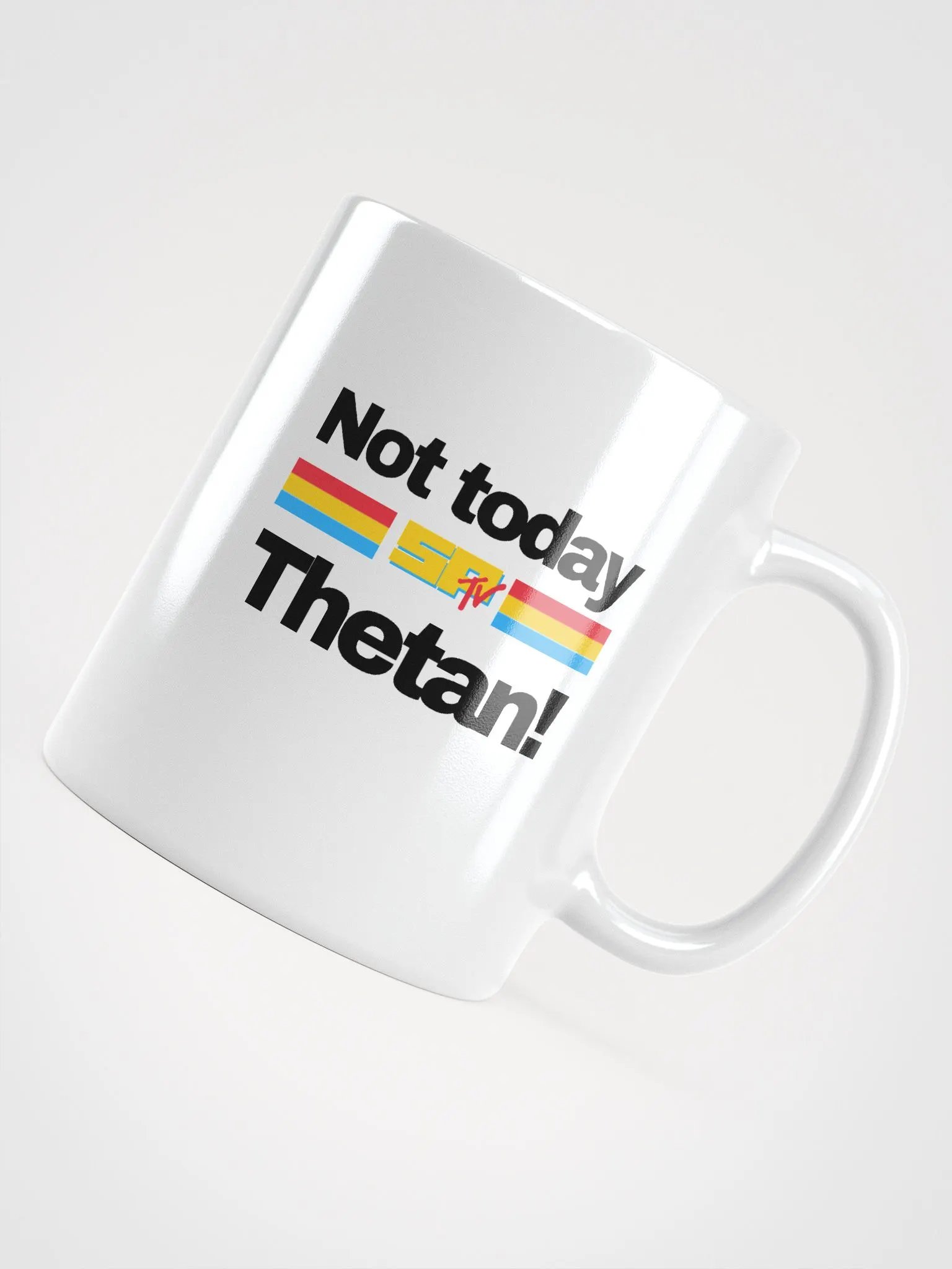 Not Today! SPTV & Crew White Mug product image (4)