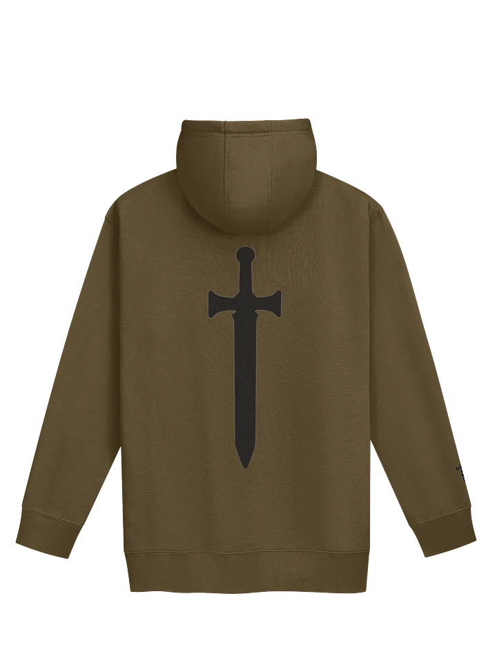 ONE KING Crusader Oakeshott Silhouette Premium Soft Blend Hoodie with embroidered sleeve logo product image (4)